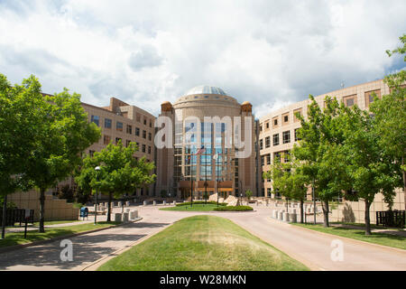 GOLDEN, CO, USA - 13 août 2016 : le palais de justice du comté de Jefferson à Golden, Colorado Banque D'Images