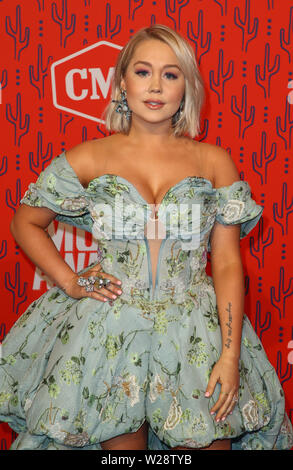 2019 CMT Music Awards Red Carpet chez Bridgestone Arena de Nashville Tennessee comprend : RaeLynn Où : Nashville, Tennessee, United States Quand : 06 Juin 2019 Crédit : Judy Eddy/WENN.com Banque D'Images