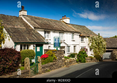 UK, Cumbria, Hawkshead Hill, Baptiste Chapelle historique du 17ème siècle Banque D'Images