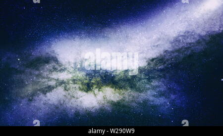 Starfield stardust et nebula de l'espace. Arrière-plan créatif Galaxy. Éléments de cette image fournie par la NASA. Banque D'Images
