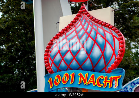 Fête foraine Concept : 1001 nuits Banque D'Images