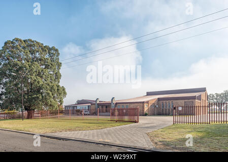 STANDERTON, AFRIQUE DU SUD - 2 mai 2019 : l'Église protestante, dans la région de Standerton, dans la province du Mpumalanga Banque D'Images