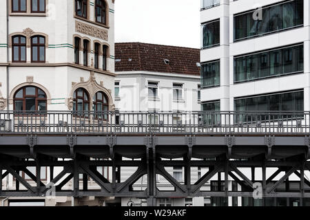 Hambourg, nuageux mais super Banque D'Images