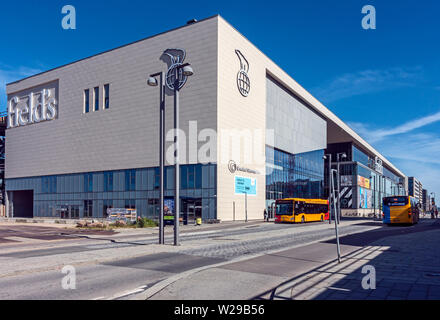 Centre commercial des champs à côté du metro gare Ørestad à Copenhague Danemark Europe Amager Banque D'Images