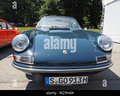 TURIN, ITALIE - circa 2019 JUIN : Vintage voiture de sport à Parco Valentino motor show Banque D'Images