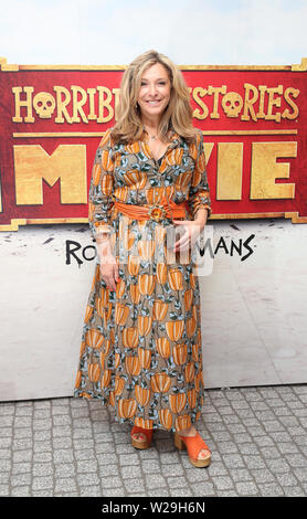 Tracey Ann Oberman assistant à la première de l'histoire horrible Film - Rotten romains à l'Odéon, Leicester Square, Londres. Banque D'Images