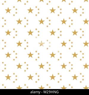 Golden background transparent avec des étoiles. Journée nationale en Chine, des badges Design. Seamless pattern design pour la bannière, Affiche, carte de visite, carte postale, couvrir, affaires Illustration de Vecteur