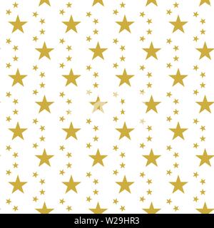 Golden background transparent avec des étoiles. Journée nationale de la Chine. Seamless pattern design pour la bannière, Affiche, carte postale, carte, couverture, carte de visite. Vector Illustration de Vecteur