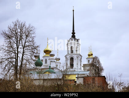 Cathédrale de la résurrection et cathédrale Saint-Nicolas à Shuya. Ivanovo region. La Russie Banque D'Images