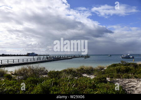 Rottnest Island Marina, Perth Western Australia Banque D'Images