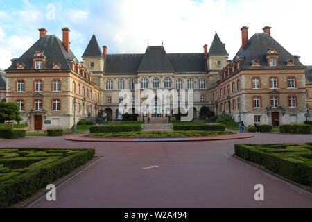 La Cité Internationale Universitaire de Paris est un parc privé et de la fondation situé à Paris, France. Banque D'Images