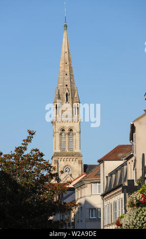 Église située dans la ville d'Argenteuil et nommé Basilique Saint Denys. La France. Banque D'Images