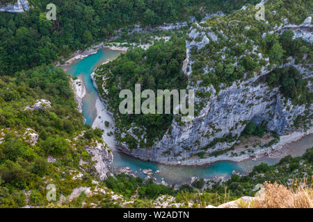 Canyon du Verdon. Parc national de Mercantour. Alpes de Haute Provence Banque D'Images