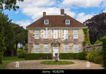 Arundells, accueil de l'ancien Premier Ministre Edward Heath, à proximité de la cathédrale, une cathédrale de Salisbury, ville dans le Wiltshire, au sud-ouest de l'Angleterre, Royaume-Uni Banque D'Images