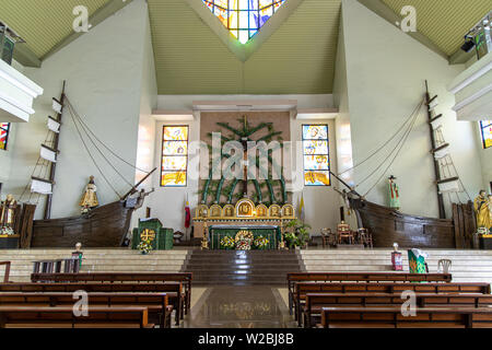 Jun 29, 2019 La Paroisse de Sto. Cristo et Saint André Kim Tae-gon nouvelle église, Bulacan, Philippines Banque D'Images