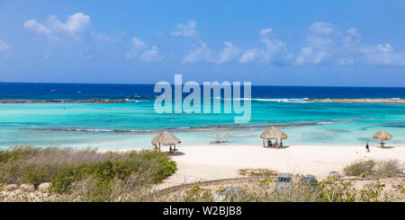 Caraïbes, Antilles néerlandaises, Aruba, baby beach Banque D'Images