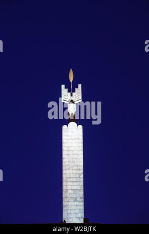 L'Arménie, Erevan, Cascade, Monument de la victoire dans la DEUXIÈME GUERRE MONDIALE Banque D'Images