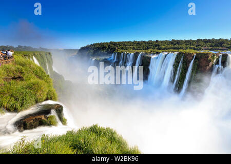 L'Argentine, Iguazu Falls National Park, (UNESCO Site), de la Gorge du Diable Banque D'Images