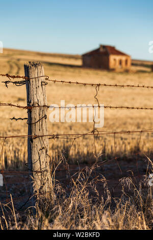 L'Australie, l'Australie du Sud, Burra, ancienne ville minière de cuivre, abandonnés homestead Banque D'Images