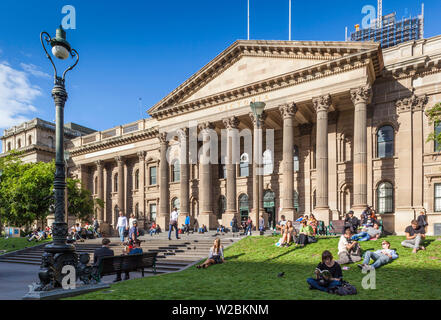 L'Australie, Victoria, Victoria, Melbourne, Victoria State Library Banque D'Images