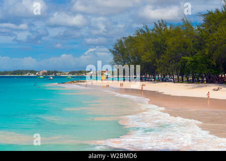 Caraïbes, Barbade, Oistins, Miami Beach ou Enterprise Beach Banque D'Images