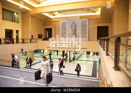 La gare centrale de Bruxelles, Bruxelles, Belgique Banque D'Images