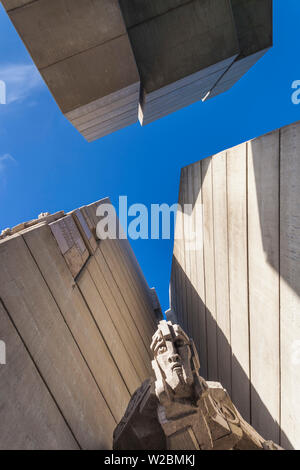 La Bulgarie, montagnes centrales, Shumen, créateurs de l'époque soviétique, de l'Etat bulgare, Monument construit en 1981 pour célébrer le premier Empire bulgare a 1300e anniversaire Banque D'Images