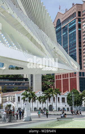 Museu do Amanha (Musée de demain) par Santiago Calatrava, Rio de Janeiro, Brésil Banque D'Images