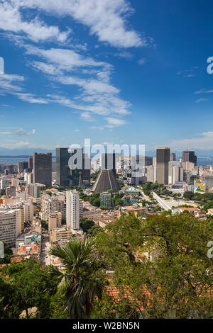 Skyline Centro, Rio de Janeiro, Brésil Banque D'Images