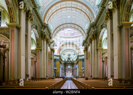 Canada, Québec, Montréal, Catedrale Marie-Reine du mond, cathédrale Banque D'Images