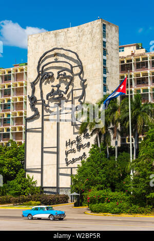 Cuba, La Havane, Vedado, Plaza de la Revolucion Banque D'Images