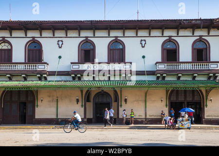 Cuba, province de Ciego de Avila, Moron, Gare