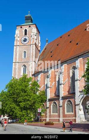 Cathédrale, Vieille Ville, Munich, Bavière, Allemagne Banque D'Images