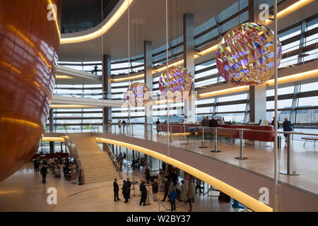 Au Danemark, en Nouvelle-Zélande, à Copenhague, l'Opéra, de l'intérieur Banque D'Images