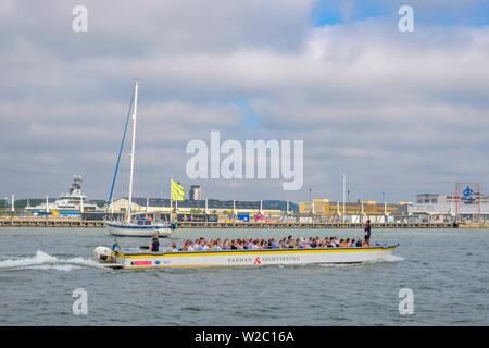 Bateaux Paddan dans le port de Gothenburg Banque D'Images