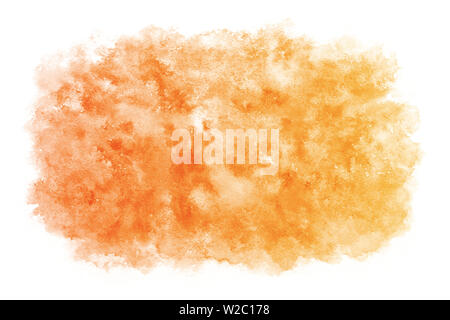 Couleur Pastel abstrait rouge automne aquarelle naturel ou historique Banque D'Images