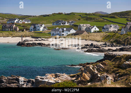 L'Irlande, comté de Donegal, Dunfanaghy, petit port Banque D'Images