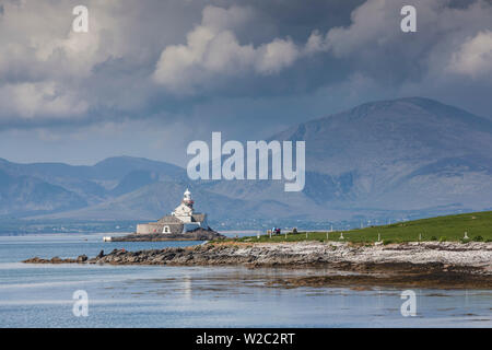 L'Irlande, le comté de Kerry, Fenit, Fenit Lighthouse Banque D'Images