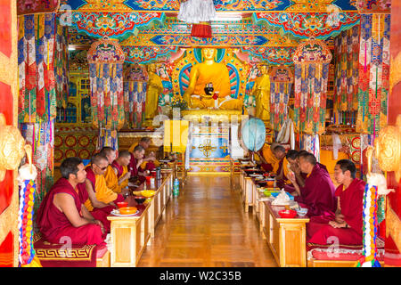 Monastère de mâtho, vallée de l'Indus nr Leh, Ladakh, Inde Banque D'Images
