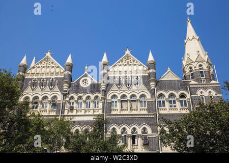 L'Inde, Maharashtra, Mumbai, Fort area, bâtiments orientaux Banque D'Images