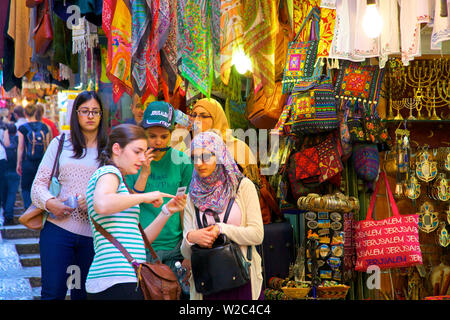 Marché en vieille ville, Jérusalem, Israël, Moyen Orient Banque D'Images