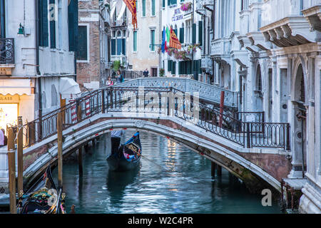 Rio de Palazzo o De Canonica, Venise, Italie Banque D'Images