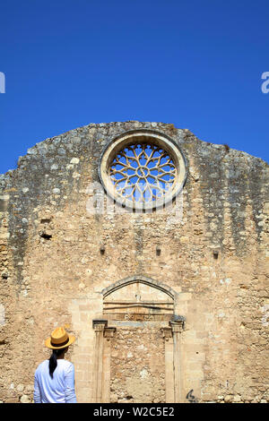 Façade de l'église de San Giovanni, Syracuse, Sicile, Italie Banque D'Images