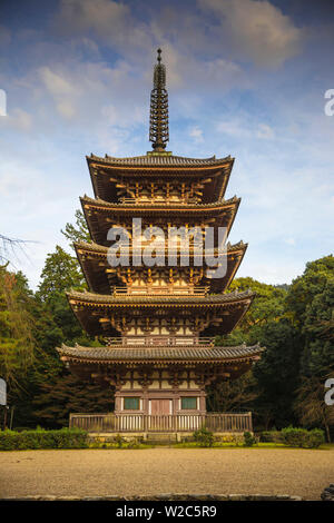 Le Japon, Kyoto, Temple Daigoji, Goju-no-to pagoda Banque D'Images