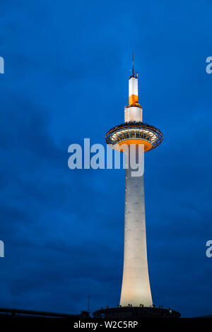 Le Japon, Kyoto, Kyoto Tower Banque D'Images