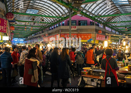 Le marché de Dongdaemun, District de Dongdaemun, Seoul, Corée du Sud Banque D'Images