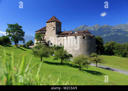 Le Liechtenstein, Vaduz, Château de Vaduz (Schloss Vaduz) Banque D'Images