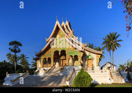 Laos, Luang Prabang (UNESCO Site), temple Wat Mai Banque D'Images