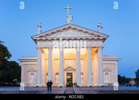 États baltes, la Lituanie, Vilnius, la Cathédrale Banque D'Images