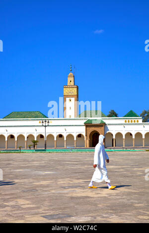 Palais Royal Mechouar et Mosquée, Rabat, Maroc, Afrique du Nord Banque D'Images